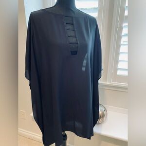 Lazul 100% silk swimsuit coverup